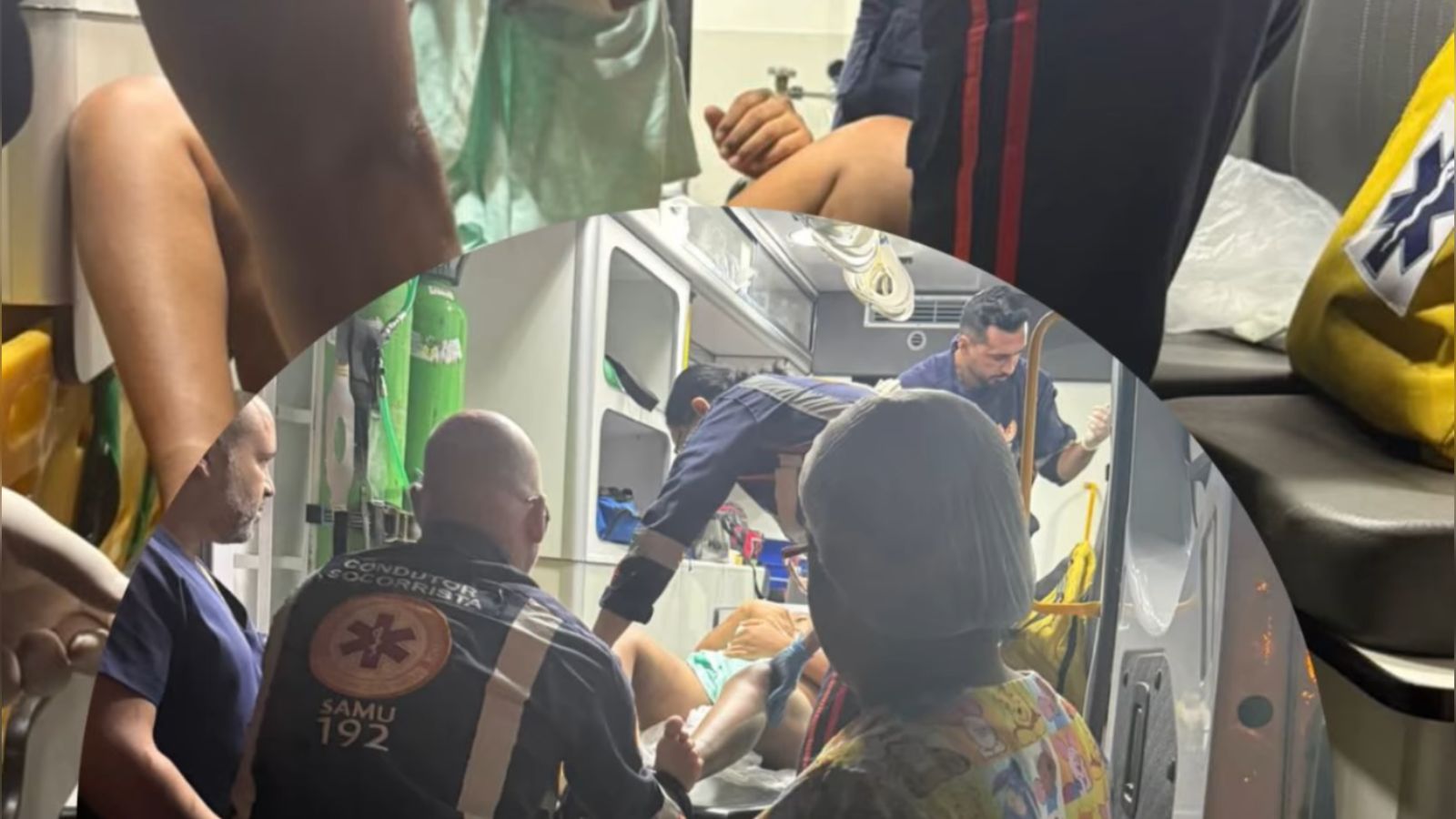 Gestante entra em trabalho de parto e bebê nasce dentro de ambulância do Samu em São Mateus