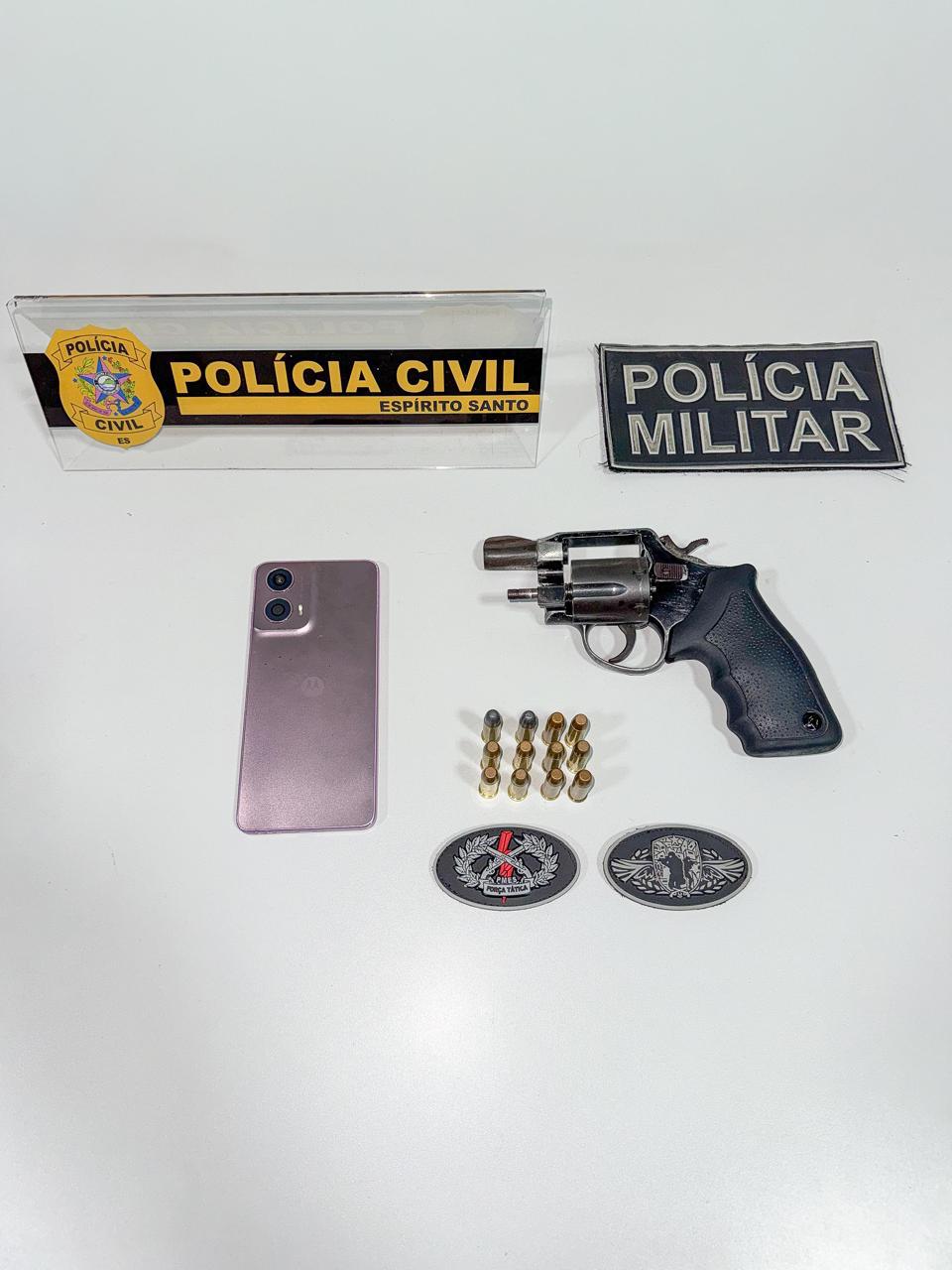 Ação integrada das forças de segurança resulta em apreensão de arma ilegal em Conceição da Barra