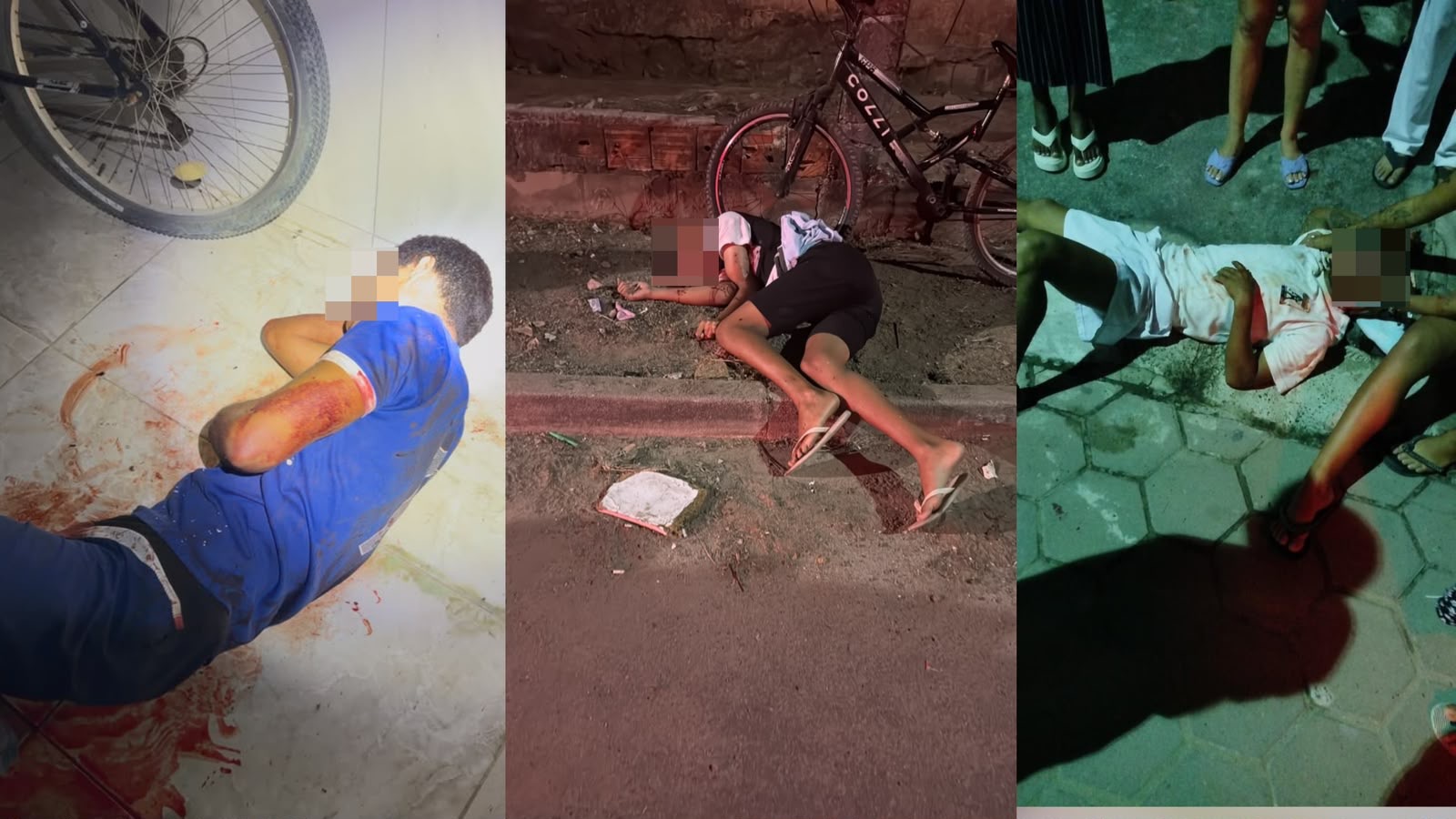 Noite violenta em São Mateus: adolescente é morto, jovem sofre tentativa de homicídio e homem é espancado