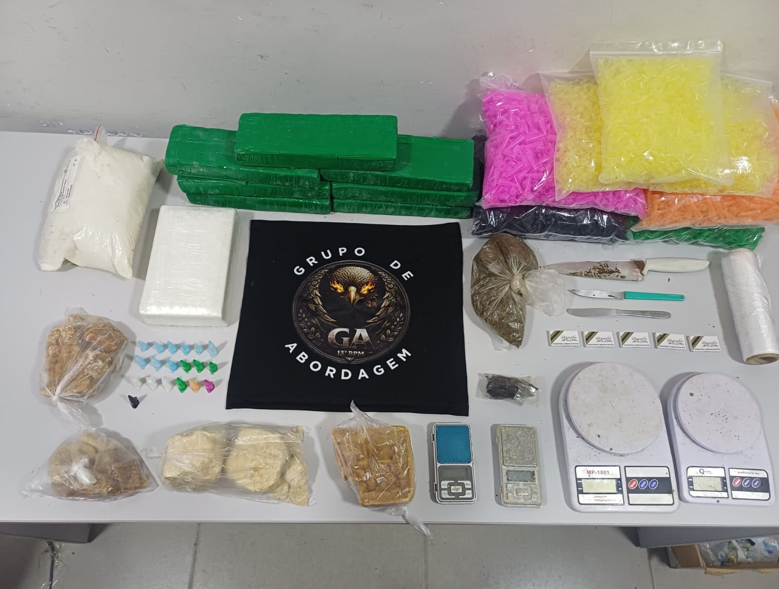 Apreensão de drogas em imóvel abandonado causa prejuízo de R$ 350 mil ao tráfico em São Mateus