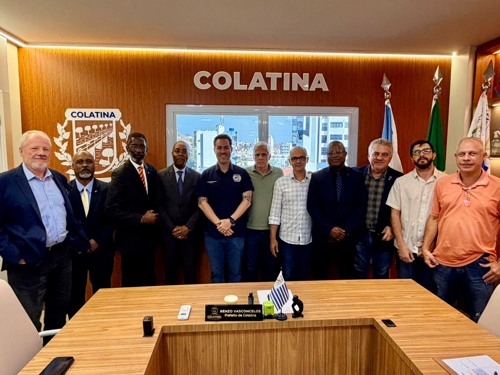 Colatina recebe Cônsul-Geral de Angola para discutir parcerias e intercâmbio