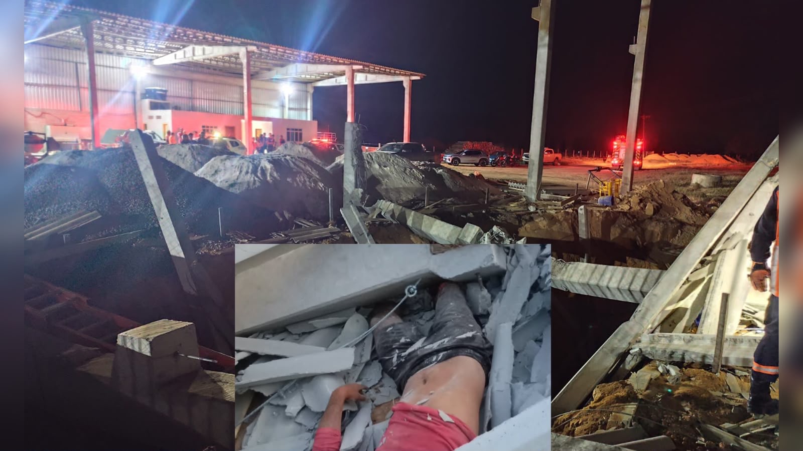 Tragédia: Homem morre após estrutura de galpão desabar em fazenda