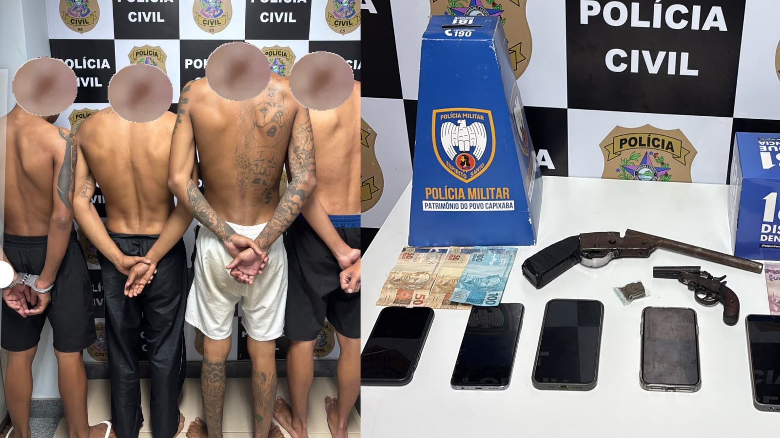 Operação contra grupo investigado por tentativa de homicídio cumpre mandados e apreende armas em Pinheiros
